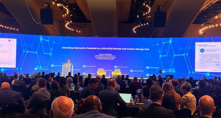 Ketua Umum IKAL Prof. Ir. Purnomo Yusgiantoro, M.Sc., M.A., Ph.D., IPU, tampil sebagai pembicara kunci pada konferensi internasional Carbon Capture 2026 di Kanada. Foto: TelstraNews.com/Erina Tobing