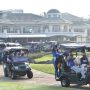 Iring-iringan golf car peserta PYGT 2026. Foto: Transportasimedia.com